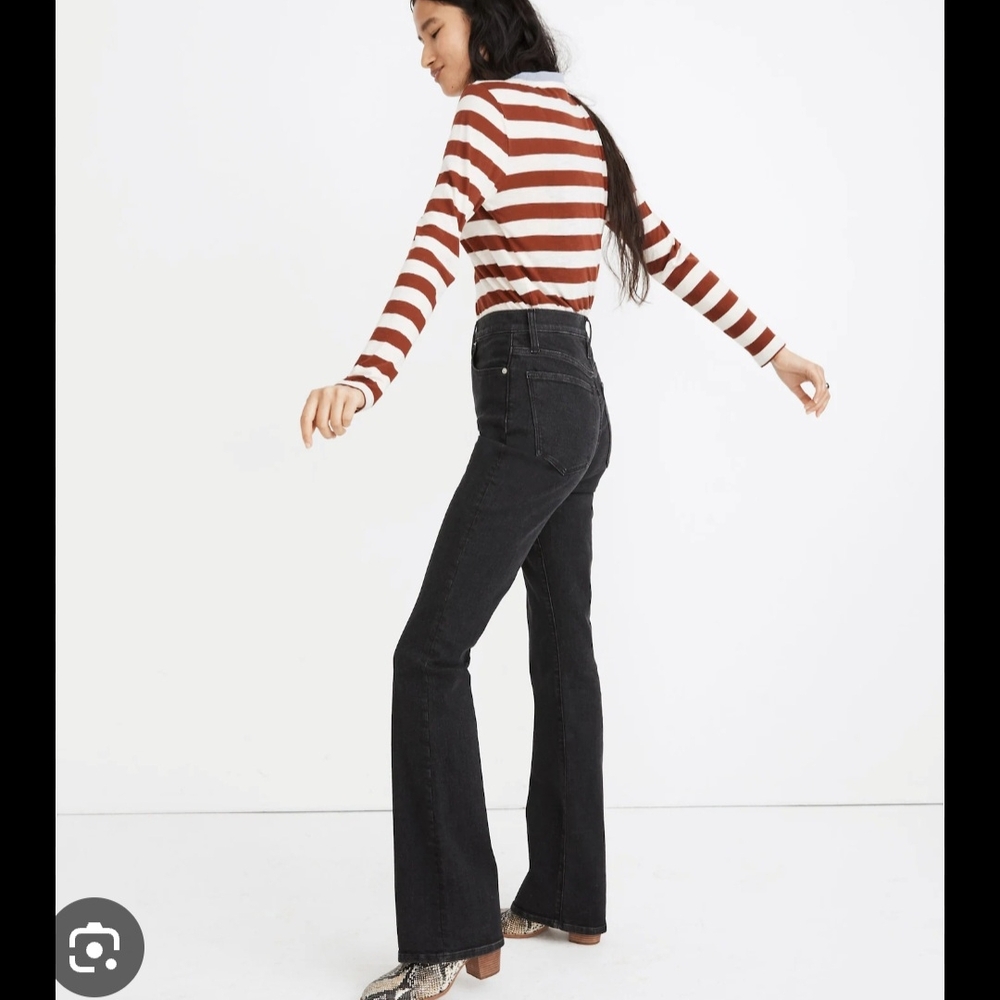 Madewell Women's Black Flare Jeans